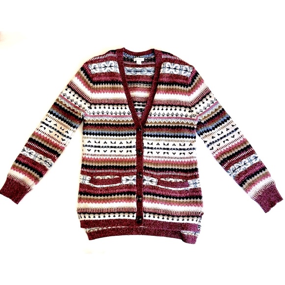 Sundance Fair Isle Cardigan - Size XS - Picture 8 of 9